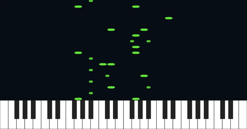 library piano( chrome music lab made)