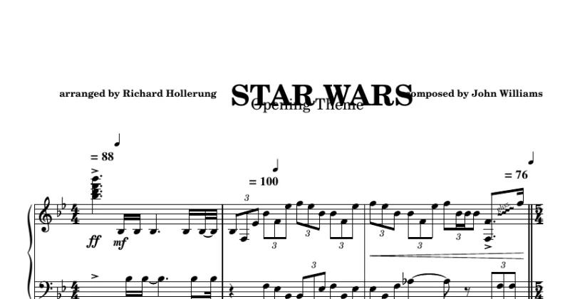 Star Wars Theme - John Williams