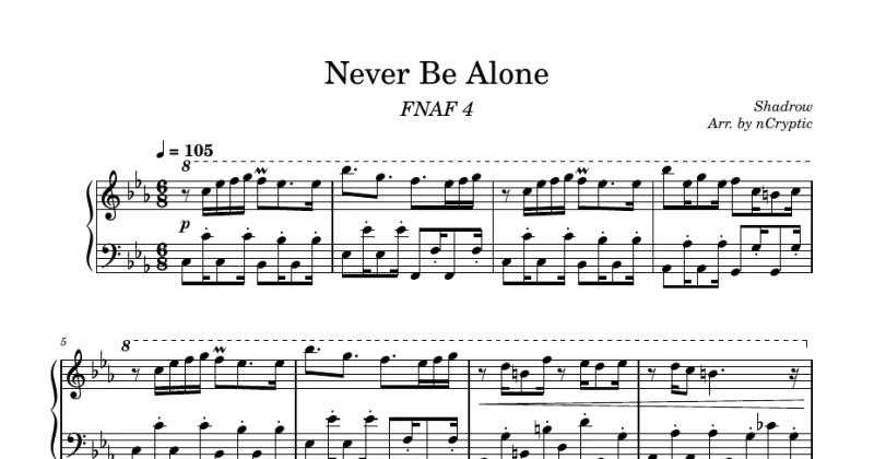 never be alone