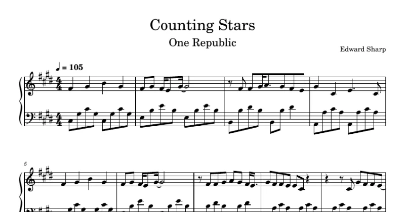 Counting Stars - OneRepublic