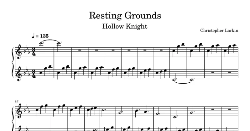 Hollow Knight - Resting Grounds