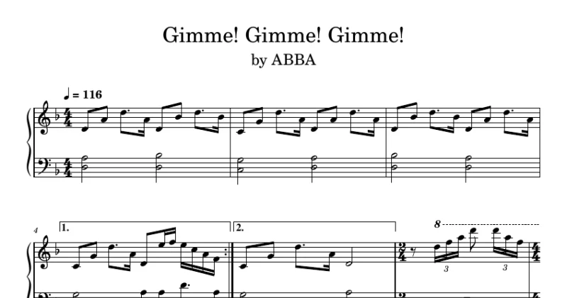 Gimme! Gimme! Gimme! - ABBA