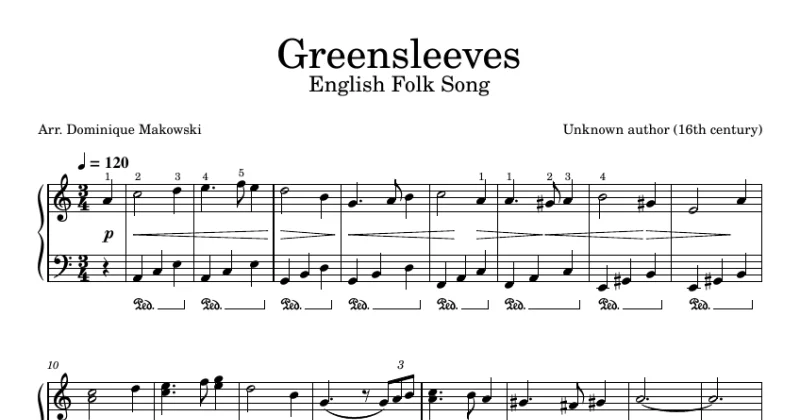 Greensleeves