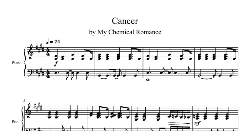 My Chemical Romance - Cancer