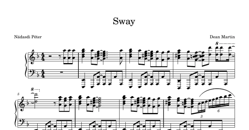 Sway - Michael Bublé