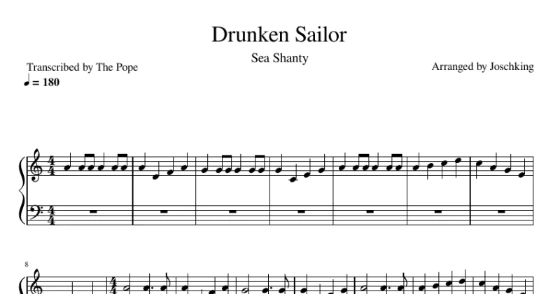 Drunken Sailor (Sea Shanty)