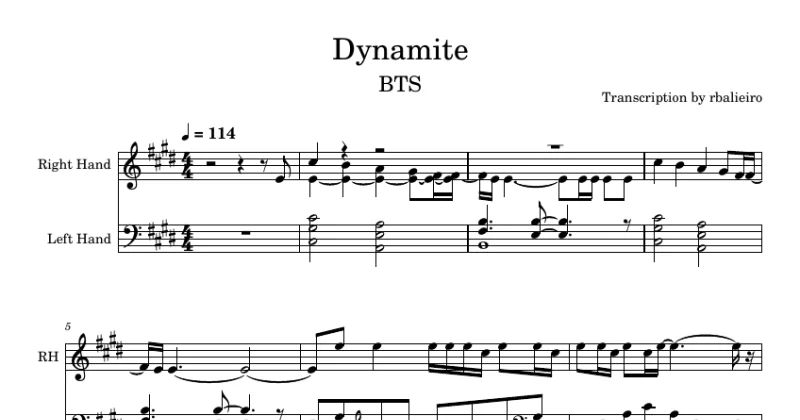 Dynamite - BTS