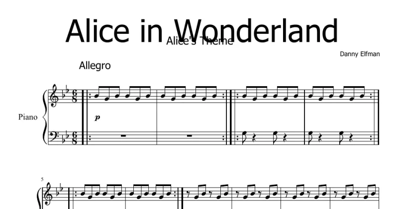 Alice Theme (Alice in Wonderland)