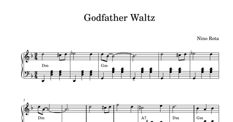 Godfather Waltz - Nino Rota