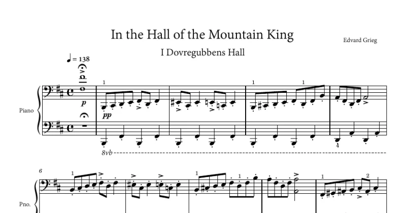 In the Hall of the Mountain King (Dovregubbens Hall)