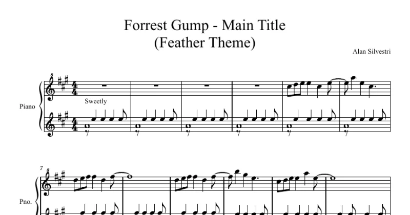 Forest Gump - Main Title (Feather Theme)