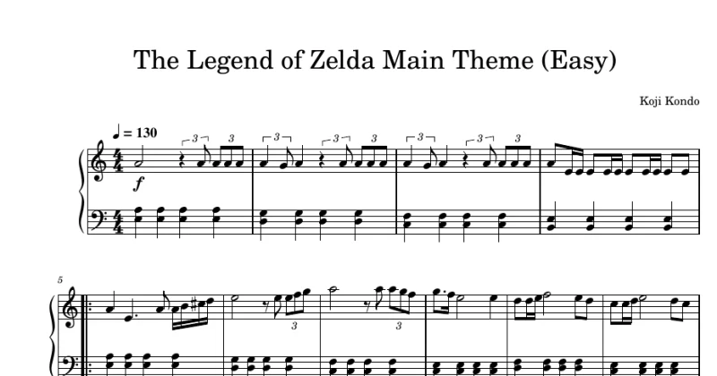 The Legend of Zelda - Main Theme