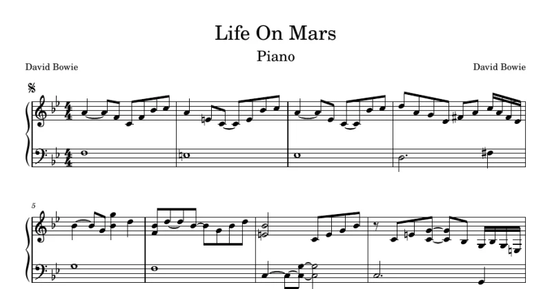 Life On Mars - David Bowie