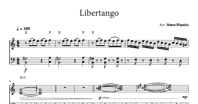 Libertango - Astor Piazzolla