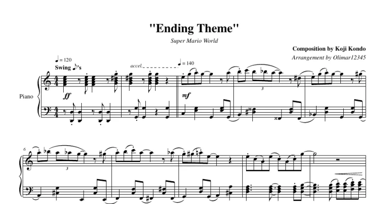Super Mario World - Ending Theme
