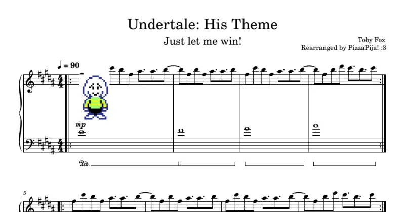 His Theme (Undertale) - Toby Fox
