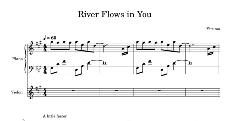 River Flows in You - Yiruma
