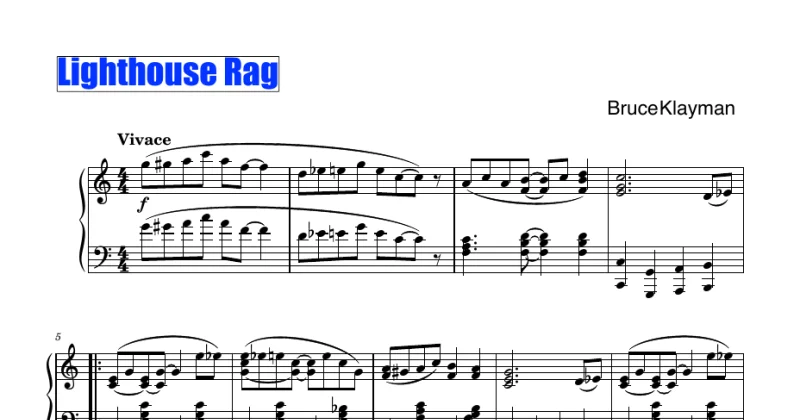 Lighthouse Rag