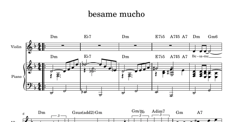 Besame Mucho - Consuelo Velazquez