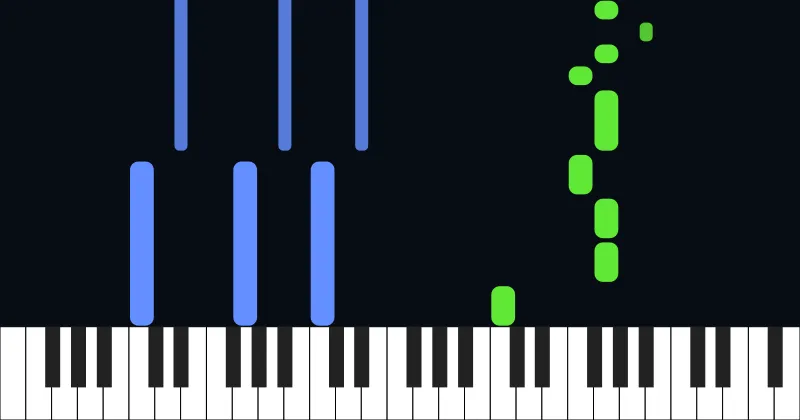 Dancing Line - The Piano