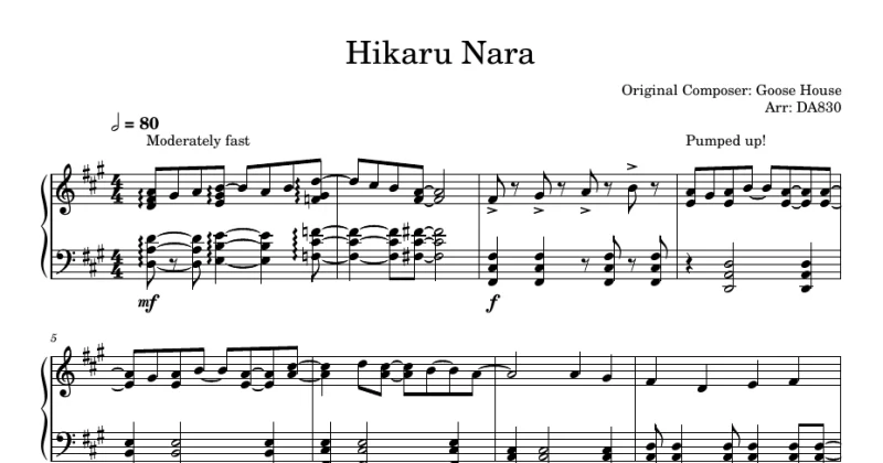 Hikaru Nara - Your Lie in April