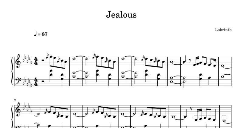 Jealous - Labrinth