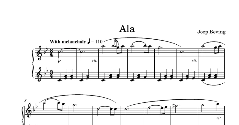Ala – Joep Beving