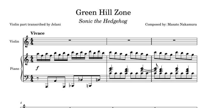 Sonic the Hedgehog - Green Hill Zone