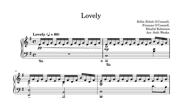 Lovely - Billie Eilish
