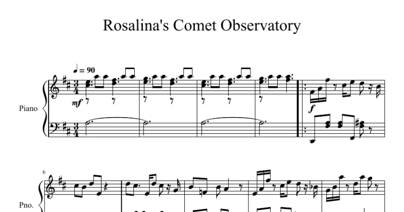 Rosalina's Comet Observatory