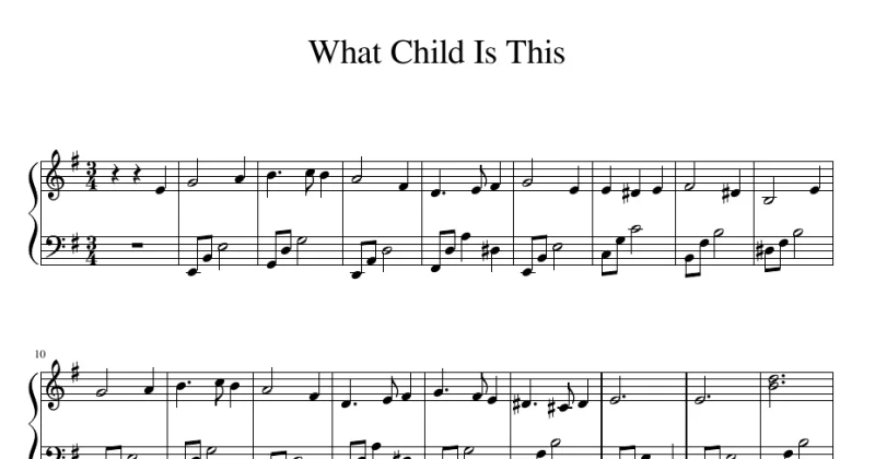 What Child Is This?