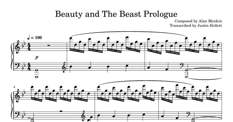 Beauty and The Beast - Prologue
