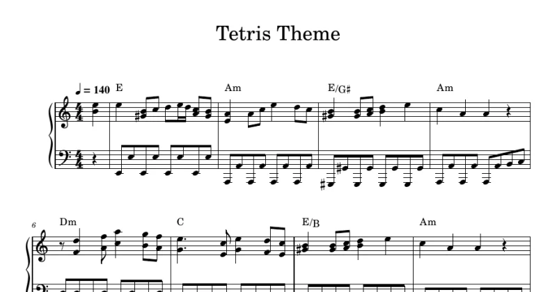 Tetris Theme