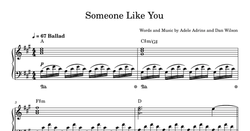 Someone Like You - Adele