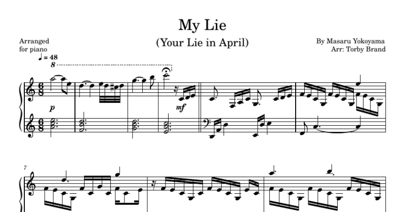 My Lie (Watashi no Uso) - Your Lie in April