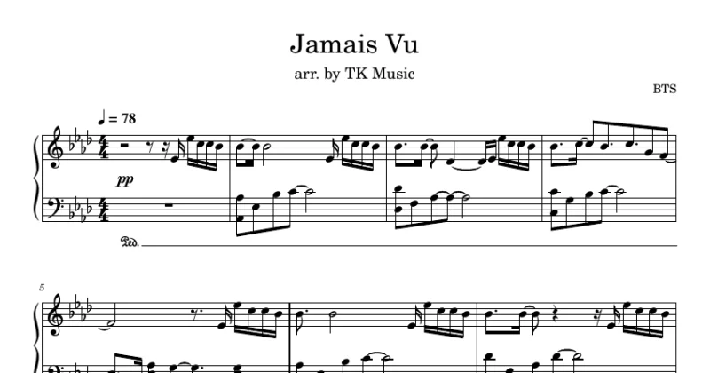 Jamais Vu - BTS