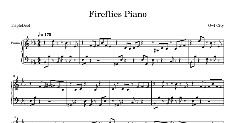 Fireflies - Owl City