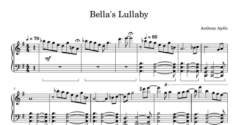 Bella's Lullaby (Twilight)