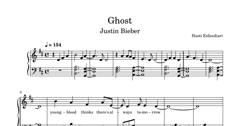 Ghost - Justin Bieber