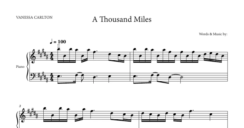 A Thousand Miles