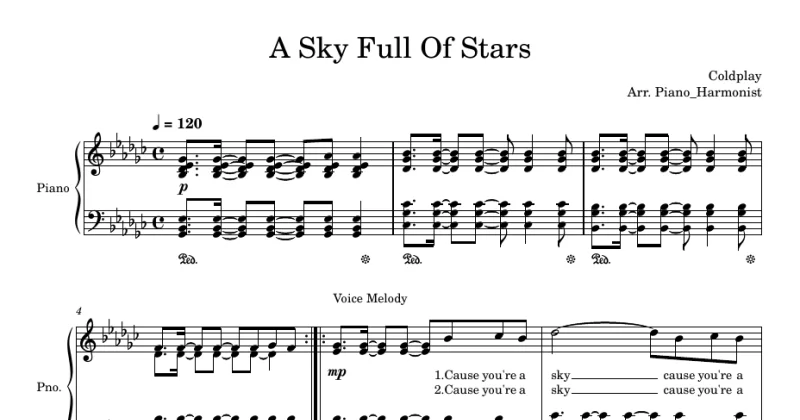A Sky Full Of Stars - Coldplay