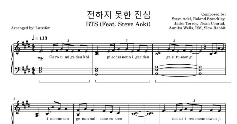 The Truth Untold - BTS