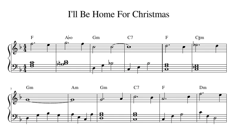 Ill Be Home For Christmas