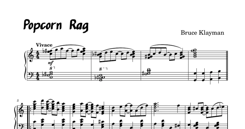 Popcorn Rag