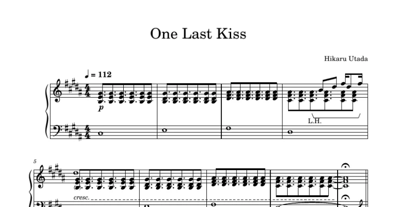 One Last Kiss - Hikaru Utada