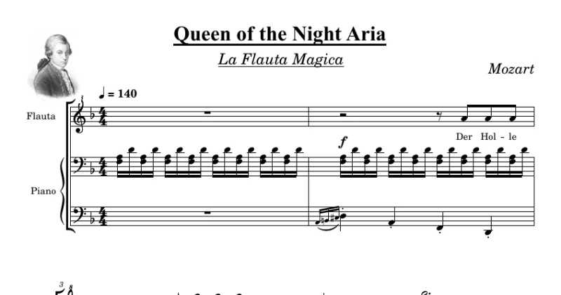 Queen of the Night - Aria - Mozart