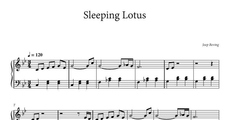 Sleeping Lotus - Joep Beving