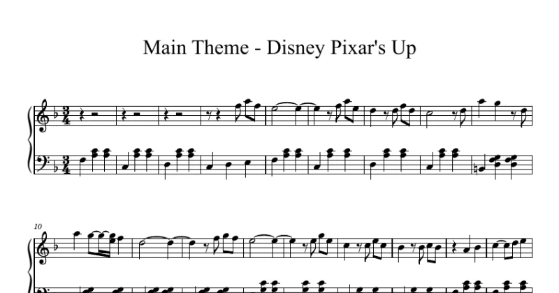 Disney Pixar: Up Theme