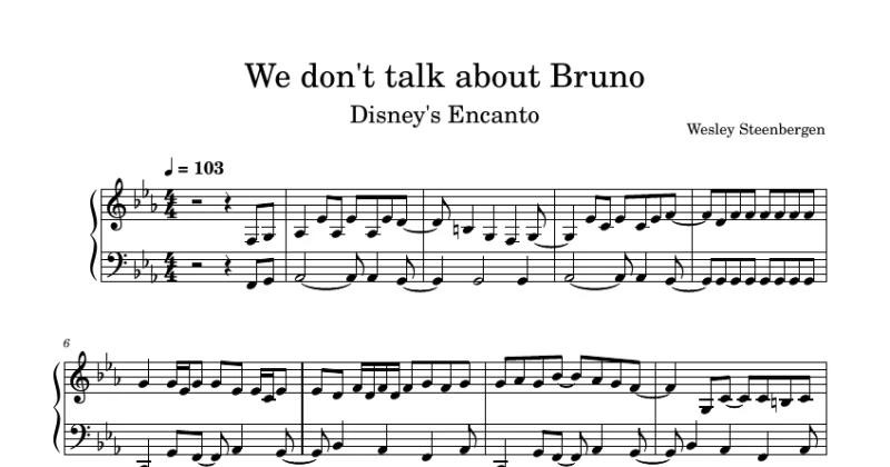 We Don't Talk About Bruno (Encanto)