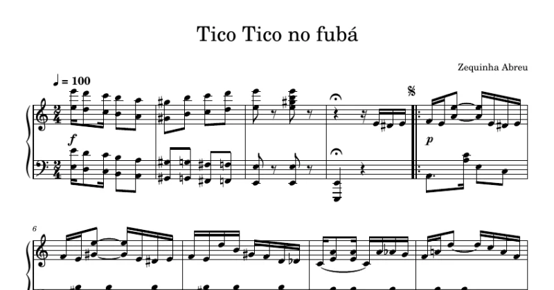 Tico Tico no fuba